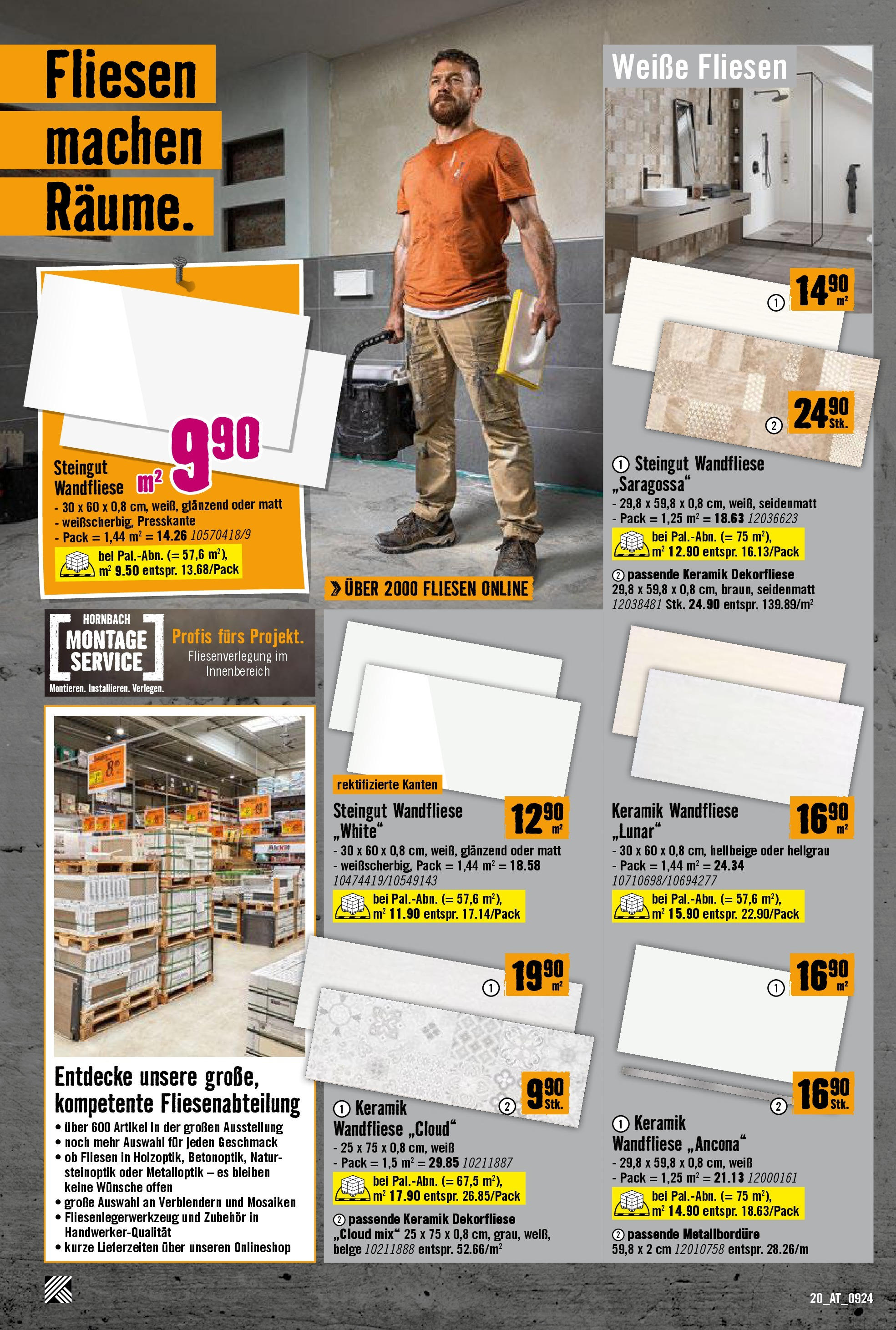 Hornbach Flugblatt von 11.09.2024 - Aktuelle Angebote | Seite: 20