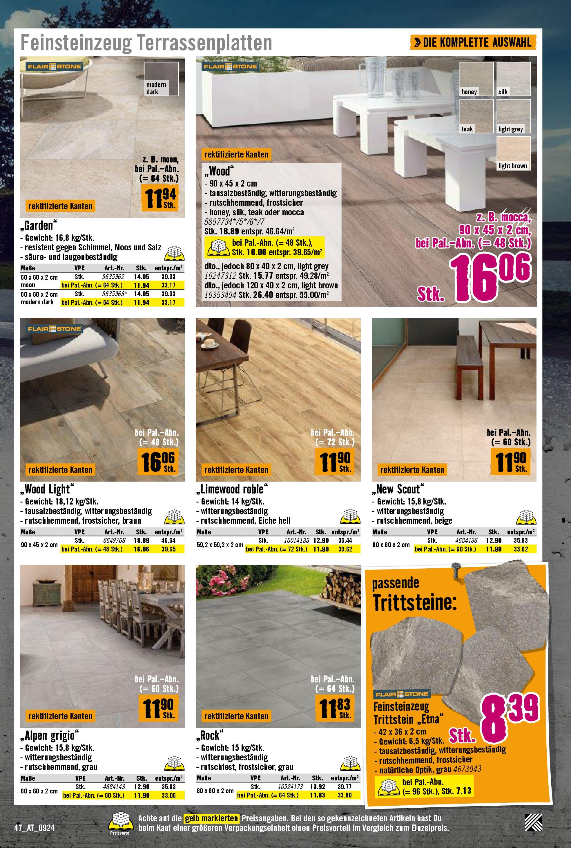 Hornbach Flugblatt von 11.09.2024 - Aktuelle Angebote | Seite: 47