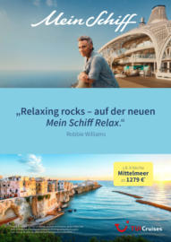 TUI Cruises: Relaxing rocks