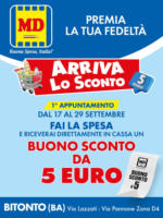 MD Discount Arriva la sconto - al 29.09.2024