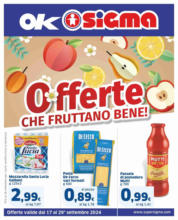 Offerte che fruttano bene! , Ok Sigma