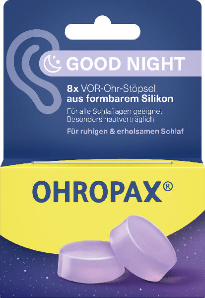 Ohropax Ohrstöpsel Gute Nacht