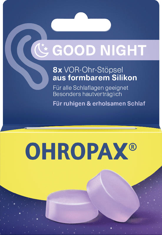 Ohropax Ohrstöpsel Gute Nacht