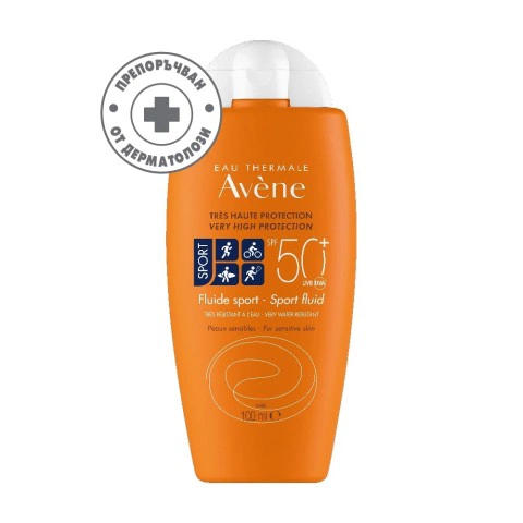 АВЕН | AVENE СЪН SPF50+ ФЛУИД СПОРТ 100МЛ