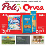 Orvea Offerte valide da mercoledi 18 settembre a martedi 1 ottobre 2024 - al 01.10.2024