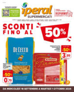 Iperal Sconti fino al 50% - al 01.10.2024