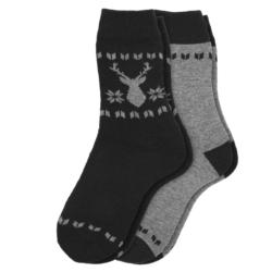 2 Paar Herren Socken mit Woll-Anteil