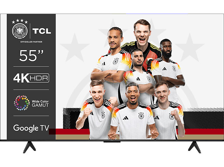 TCL 55P755 (55 Zoll 4K HDR-Fernseher mit Google TV und Game Master); LED TV