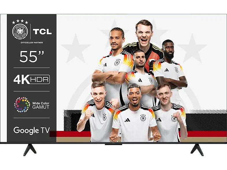 TCL 55P755 (55 Zoll 4K HDR-Fernseher mit Google TV und Game Master); LED TV