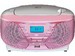 ok. CD Radio ORC 311-BL mit USB, pink