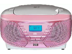ok. CD Radio ORC 311-BL mit USB, pink