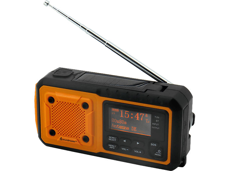 Soundmaster DAB112OR DAB+ Radio; Taschenradio