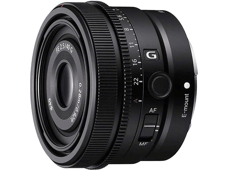 Sony Objektiv FE 40mm f2.5 G für E-Mount