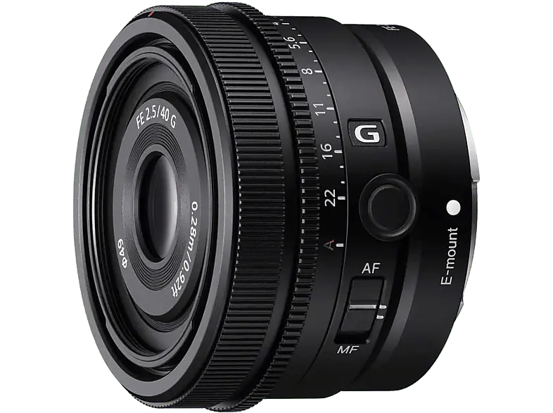 Sony Objektiv FE 40mm f2.5 G für E-Mount