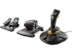 Thrustmaster FCS Flight Pack Joystick, Schubregler, Pedalerie T.16000M (2960782); Joystick + Schubregler + Pedalerie