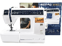 Veritas 1340 JSBA 21 Denim Nähmaschine (70 Watt, 4-stufig)