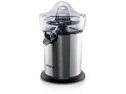 Koenic KCP 13021M Zitruspresse 100 Watt, Edelstahl/Schwarz