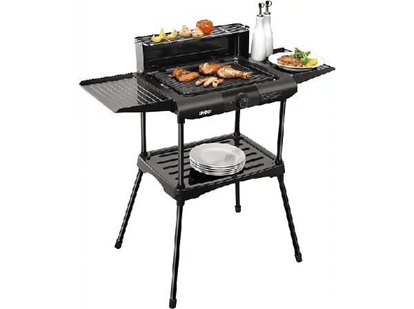 Unold 58565 Vario Barbecue-Griller, Schwarz (1600 Watt)