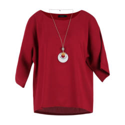 Emi Shirt, Indian Red