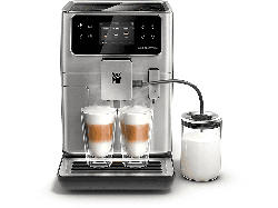 WMF CP 813D10 Perfection 660 Fully Kaffeevollautomat (Silber, Kegelmahlwerk aus Edelstahl, 15 bar, Milchschlauch)