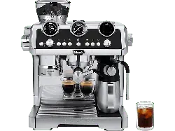 De'Longhi EC9865.M La Specialista Maestro Cold Brew Espressomaschine (Silber/Schwarz, Kegelmahlwerk, Beans Sensor Grinding Technologie, 1450 Watt, 19 bar)