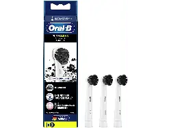 Oral-B Aktivkohle 3er Schwarz Aufsteckbürsten