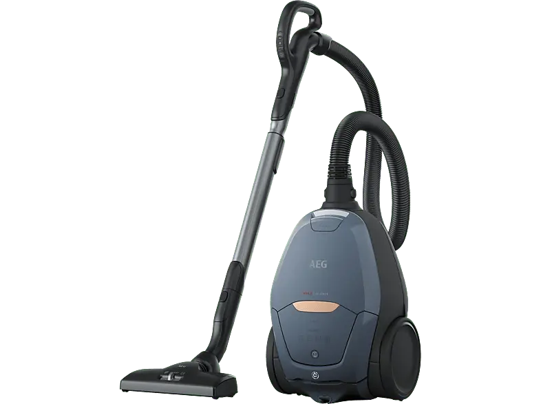 AEG VX82-1-5DB Bodenstaubsauger mit Beutel (57 dB(A), maximale Leistung: 600 Watt, Blau