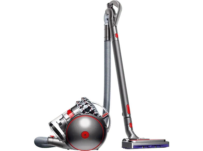 Dyson Cinetic Big Ball Absolute 2 Bodenstaubsauger ohne Beutel (80 dB(A), maximale Leistung: 700 Watt, Grau, Rot