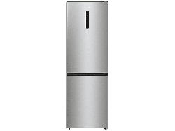 Gorenje NRK612AXL4 Kühl- und Gefrierkombination (E, 300 l, 1850 mm hoch, freistehend, No Frost (verminderte Eisbildung), Silber)