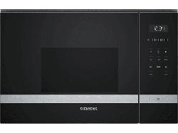 Siemens BF525LMS0 Mikrowelle (800 Watt, Einbaugerät, 20 l, Edelstahl)