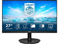 Philips Monitor V-Line 271V8L, 27 Zoll, FHD, 4ms, VA-Panel, 75Hz, 250cd, Schwarz