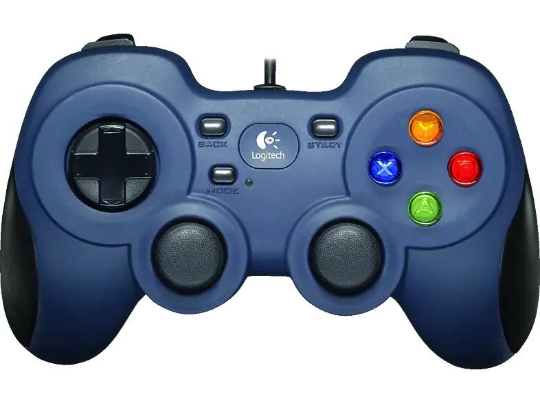 LOGITECH G F310 USB Gamepad, blau