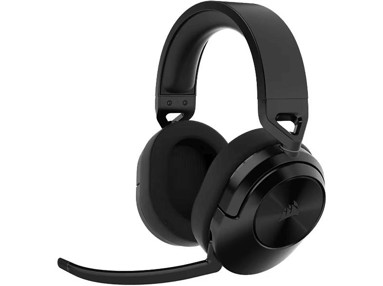 Corsair Gaming Headset HS55 Wireless, Over-Ear, 32 Ohm, 7.1 Surround, 50mm Treiber, 2.4GHz/Bluetooth, Carbon