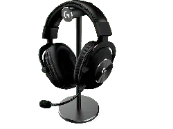 LOGITECH G Bundle, pro X Gaming Kopfhörer, inkl. Headset Ständer, Schwarz; Gaming Headset
