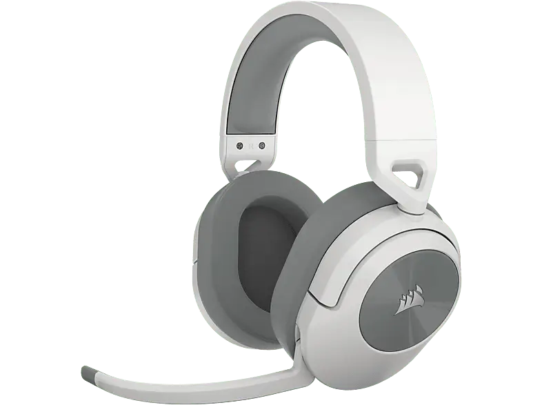 CORSAir Gaming Headset HS55 Wireless, Over-Ear, 32 Ohm, 7.1 Surround, 50mm Treiber, 2.4GHz/Bluetooth, Weiß