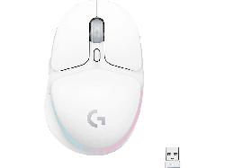 Logitech Gaming Maus G705 Lightspeed Aurora, Bluetooth/2.4GHz, 8200dpi, White Mist