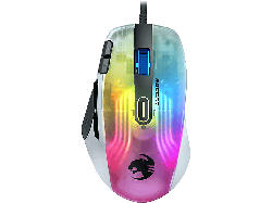 Roccat Gaming Maus Kone XP, USB, 19000 dpi, Titan Switch Optical, RGB-LED, Arctic White