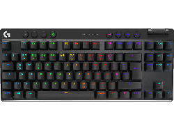 Logitech G Pro X TKL Lightspeed Lightsync RGB Gaming Tastatur, qwertz, Schwarz