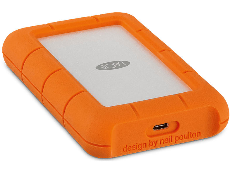 Lacie 4TB Externe Festplatte Rugged USB-C, USB 3.0 (STFR4000800)