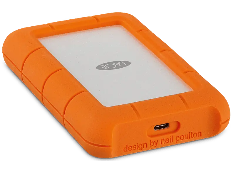 LACIE 4TB Externe Festplatte Rugged USB-C, USB 3.0 (STFR4000800)