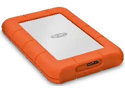 LACIE Rugged Mini 1TB, 2.5 Zoll, USB 3.0, orange/silber (301558); Festplatte