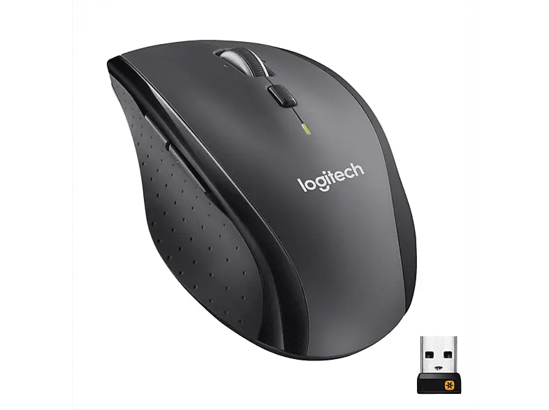 LOGITECH M705 Marathon, Kabellose Maus, Anthrazit