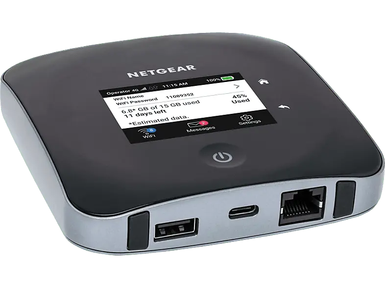 NETGEar Mobiler Hotspot Nighthawk M2, Schwarz (MR2100-100EUS); LTE -Router