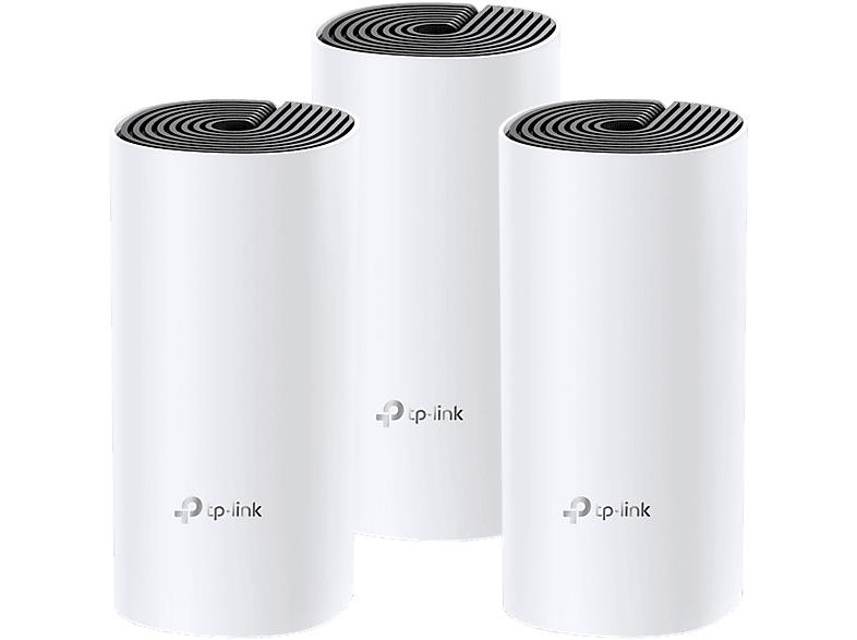 TP-Link Deco M4, 3er-Pack, Weiß (Deco-M4-3-Pack); WLAN Mesh System