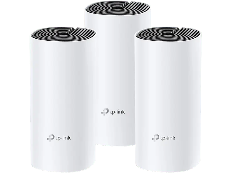TP-Link Deco M4, 3er-Pack, Weiß (Deco-M4-3-Pack); WLAN Mesh System