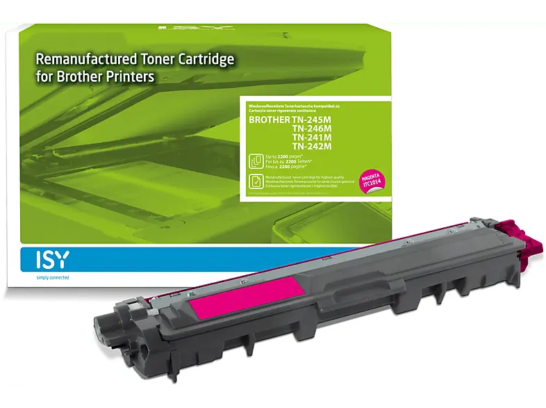 ISY ITC-1014 Brother TN-245M/246M magenta; Tonerpatrone