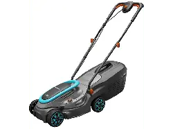 Gardena 14632-20 PowerMax 32/18V P4A Ready-To-Use Set, Rasenmäher (Schnittbreite: 32 cm, Verstellbare Schnitthöhe 4 Stufig, mit 30 l Fangkorb-Volumen)