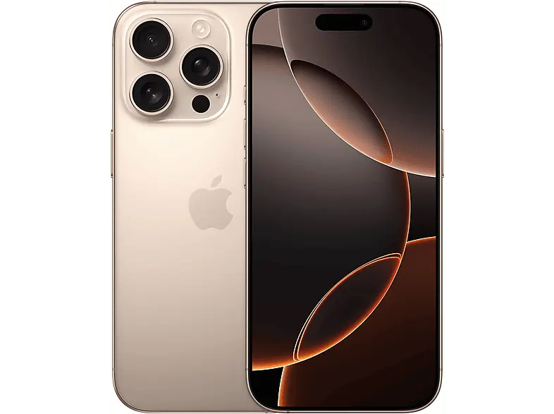Apple iPhone 16 Pro 1000 GB, Titan Wüstensand, Dual SIM