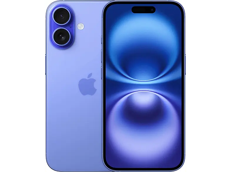 Apple iPhone 16 128 GB, Ultramarine, Dual SIM
