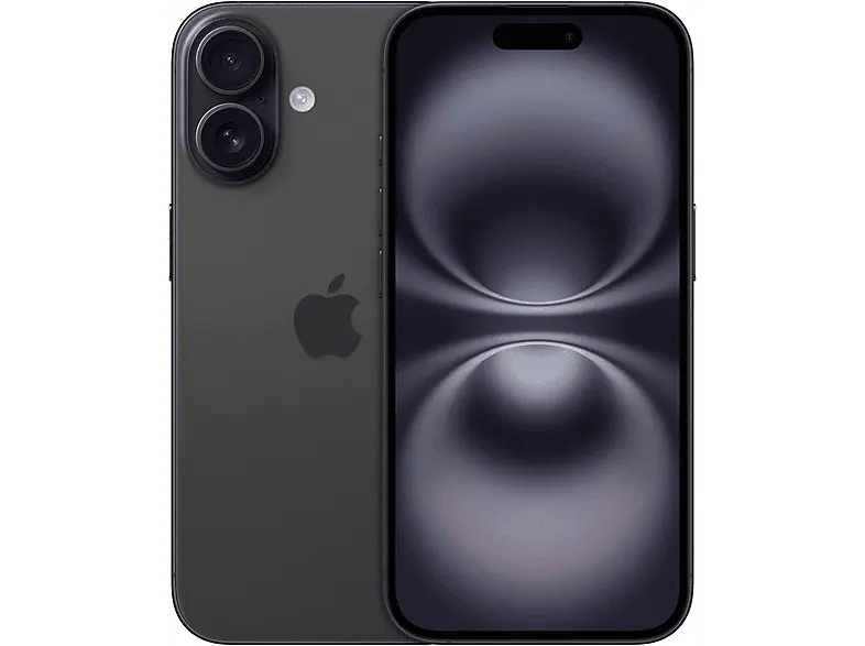 Apple iPhone 16 128 GB, Schwarz, Dual SIM